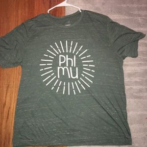 Phi Mu Shirt XL Gray Women’s